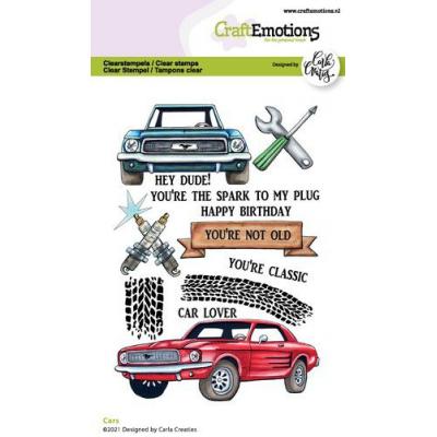 CraftEmotions Cars Clear Stamps - Cars